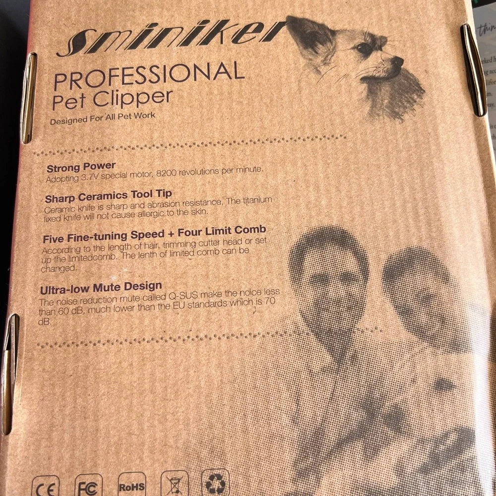 Never Used Pet Grooming Set with Attachments